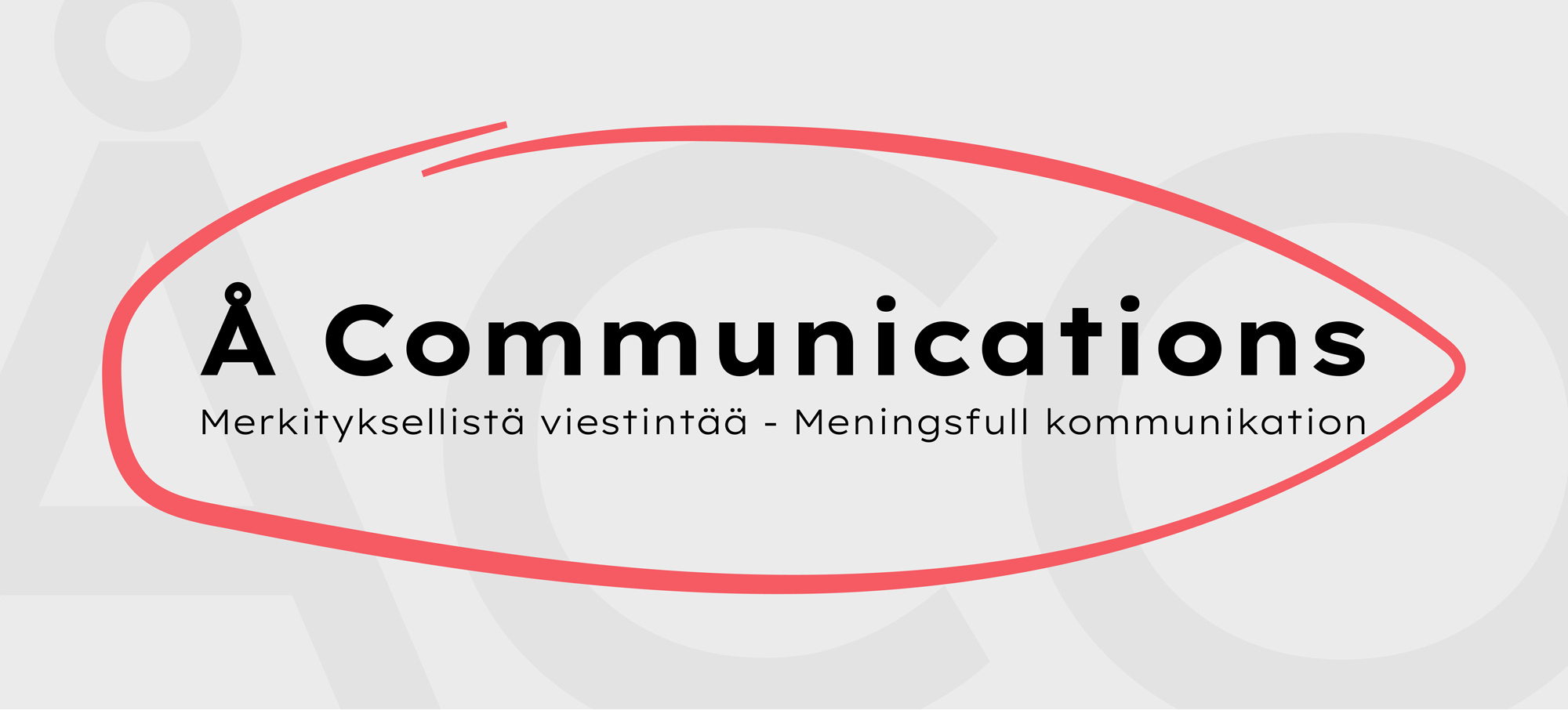 Å Comm verkkosivusto uudistuu